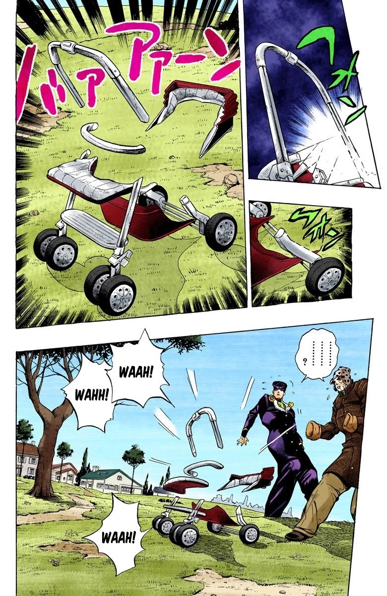JoJo's Bizarre Adventure Part 4 - Diamond is Unbreakable (Official Colored) Chapter 52 page 3 - Chapter 52: I Found Something Dangerous! - Part 3