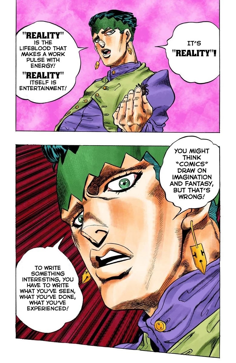 JoJo's Bizarre Adventure Part 4 - Diamond is Unbreakable (Official Colored) Chapter 53 page 17 - Chapter 53: Let's Go to the Mangaka's House - Part 1