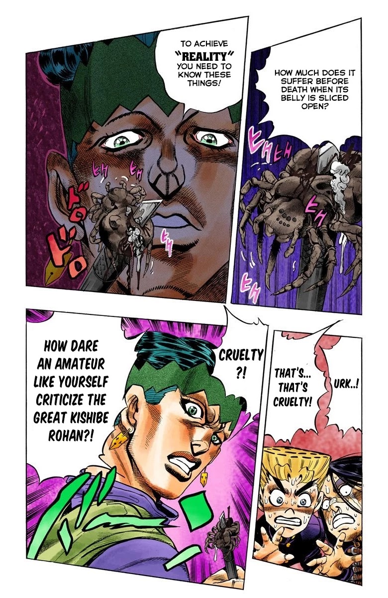 JoJo's Bizarre Adventure Part 4 - Diamond is Unbreakable (Official Colored) Chapter 53 page 19 - Chapter 53: Let's Go to the Mangaka's House - Part 1