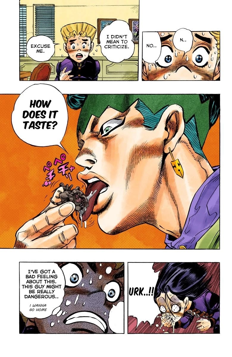 JoJo's Bizarre Adventure Part 4 - Diamond is Unbreakable (Official Colored) Chapter 53 page 20 - Chapter 53: Let's Go to the Mangaka's House - Part 1