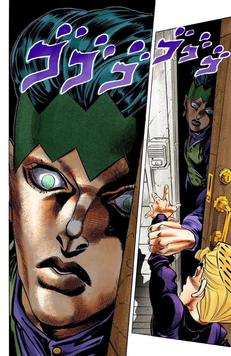 JoJo's Bizarre Adventure Part 4 - Diamond is Unbreakable (Official Colored) Chapter 53 page 9 - Chapter 53: Let's Go to the Mangaka's House - Part 1