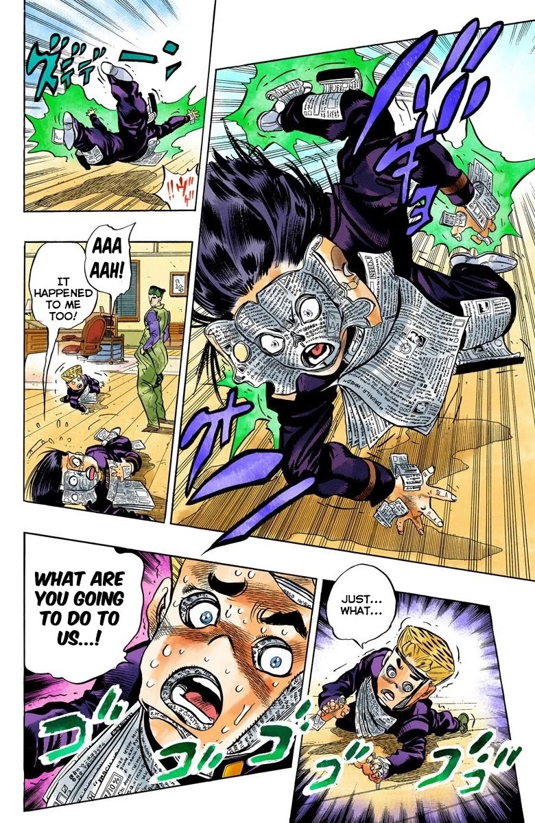 JoJo's Bizarre Adventure Part 4 - Diamond is Unbreakable (Official Colored) Chapter 54 page 18 - Chapter 54: Let's Go to the Mangaka's House - Part 2