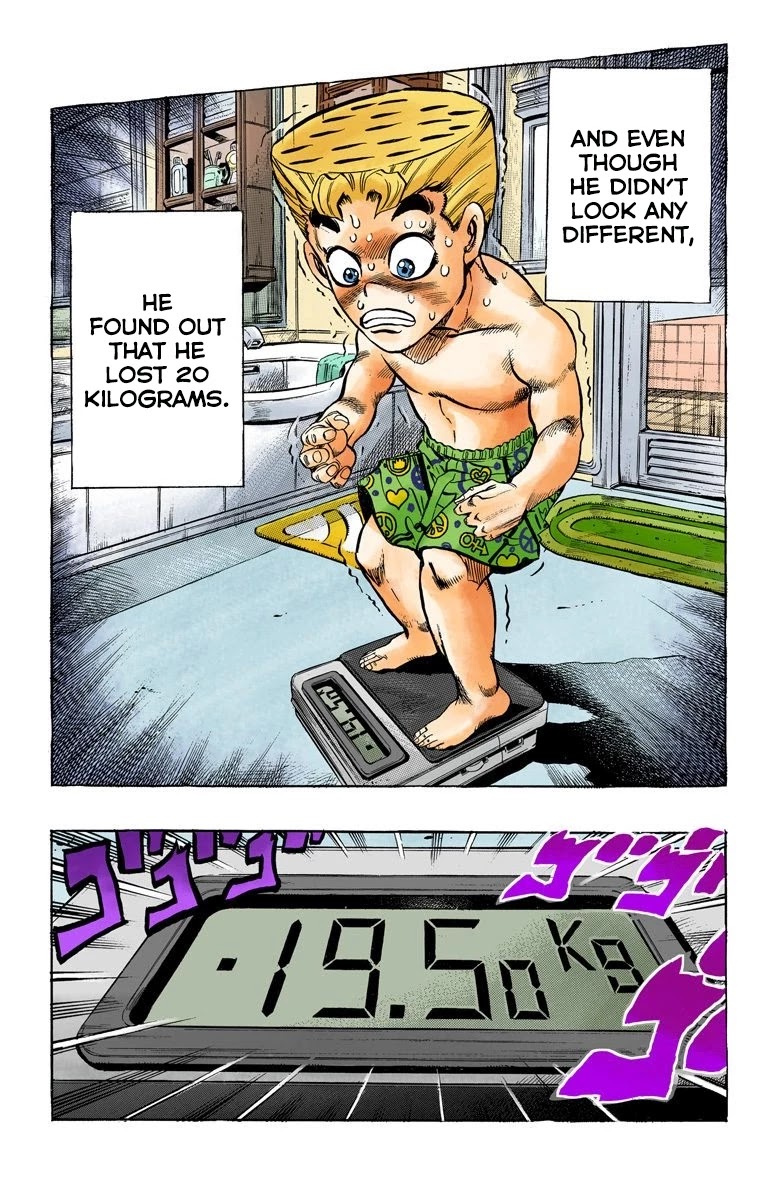 JoJo's Bizarre Adventure Part 4 - Diamond is Unbreakable (Official Colored) Chapter 55 page 20 - Chapter 55: Let's Go to the Mangaka's House - Part 3