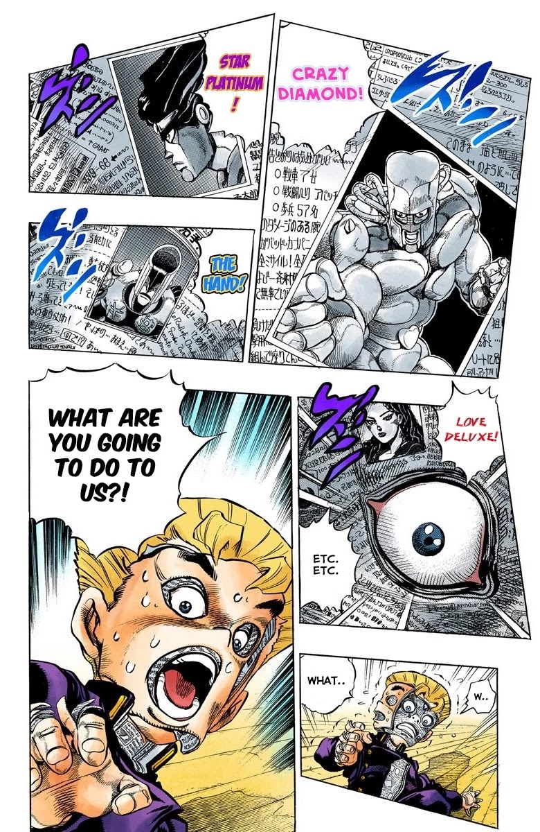 JoJo's Bizarre Adventure Part 4 - Diamond is Unbreakable (Official Colored) Chapter 55 page 3 - Chapter 55: Let's Go to the Mangaka's House - Part 3