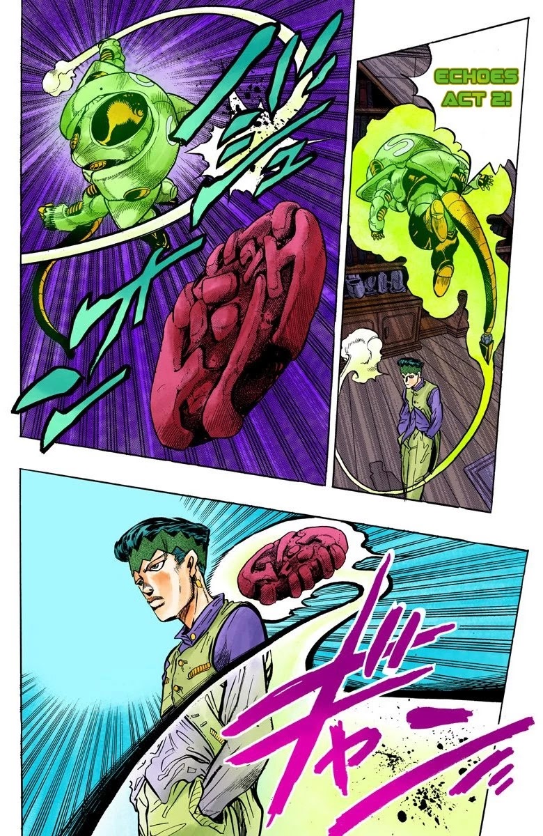 JoJo's Bizarre Adventure Part 4 - Diamond is Unbreakable (Official Colored) Chapter 55 page 7 - Chapter 55: Let's Go to the Mangaka's House - Part 3