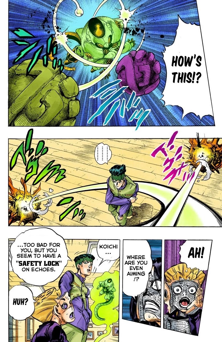 JoJo's Bizarre Adventure Part 4 - Diamond is Unbreakable (Official Colored) Chapter 55 page 9 - Chapter 55: Let's Go to the Mangaka's House - Part 3