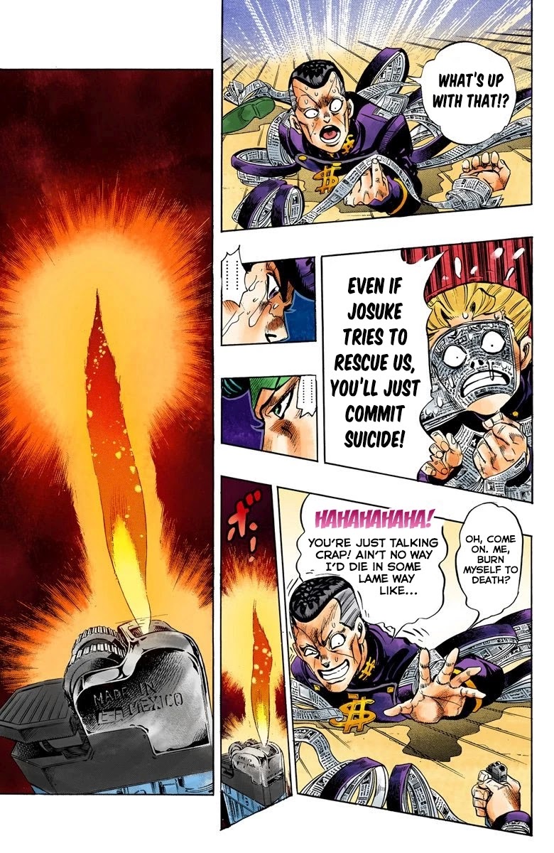 JoJo's Bizarre Adventure Part 4 - Diamond is Unbreakable (Official Colored) Chapter 58 page 10 - Chapter 58: Let's Go to the Mangaka's House - Part 6