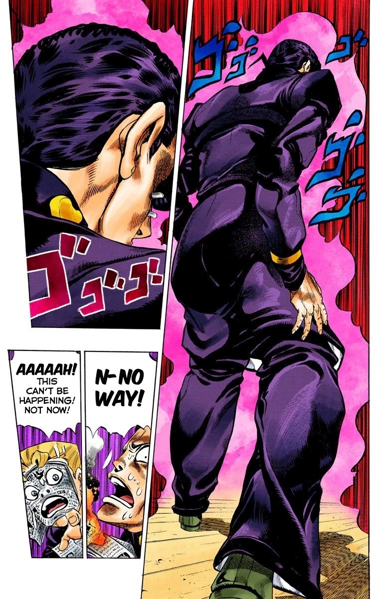JoJo's Bizarre Adventure Part 4 - Diamond is Unbreakable (Official Colored) Chapter 58 page 18 - Chapter 58: Let's Go to the Mangaka's House - Part 6