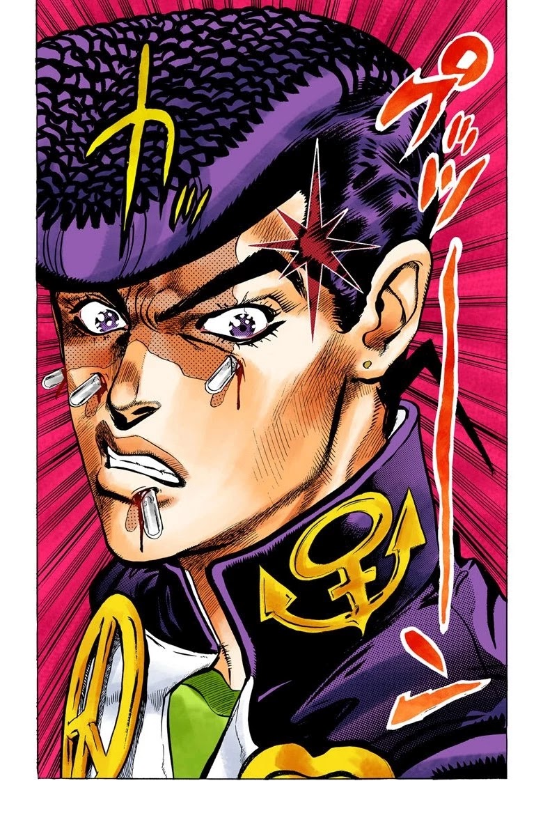 JoJo's Bizarre Adventure Part 4 - Diamond is Unbreakable (Official Colored) Chapter 58 page 19 - Chapter 58: Let's Go to the Mangaka's House - Part 6