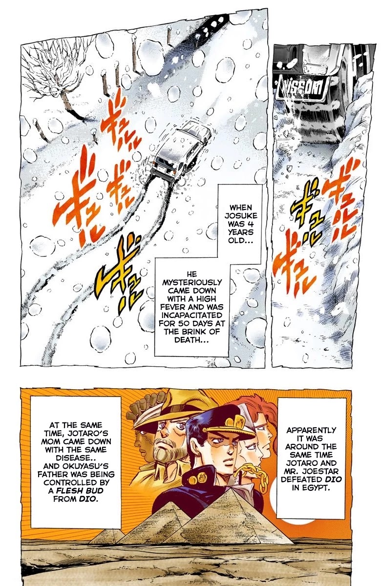 JoJo's Bizarre Adventure Part 4 - Diamond is Unbreakable (Official Colored) Chapter 59 page 13 - Chapter 59: Let's Go to the Mangaka's House - Part 7