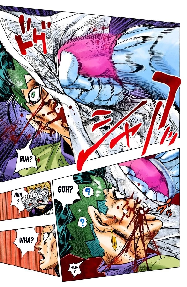 JoJo's Bizarre Adventure Part 4 - Diamond is Unbreakable (Official Colored) Chapter 59 page 8 - Chapter 59: Let's Go to the Mangaka's House - Part 7