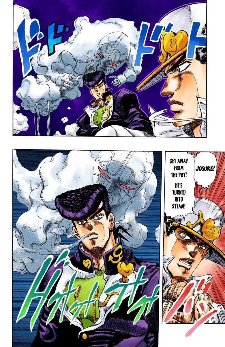 JoJo's Bizarre Adventure Part 4 - Diamond is Unbreakable (Official Colored) Chapter 6 page 15 - Chapter 6: Josuke Higashikata Meets Angelo! - Part 3