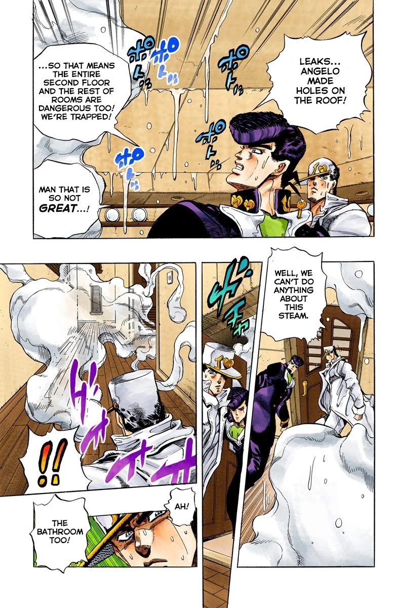 JoJo's Bizarre Adventure Part 4 - Diamond is Unbreakable (Official Colored) Chapter 6 page 18 - Chapter 6: Josuke Higashikata Meets Angelo! - Part 3