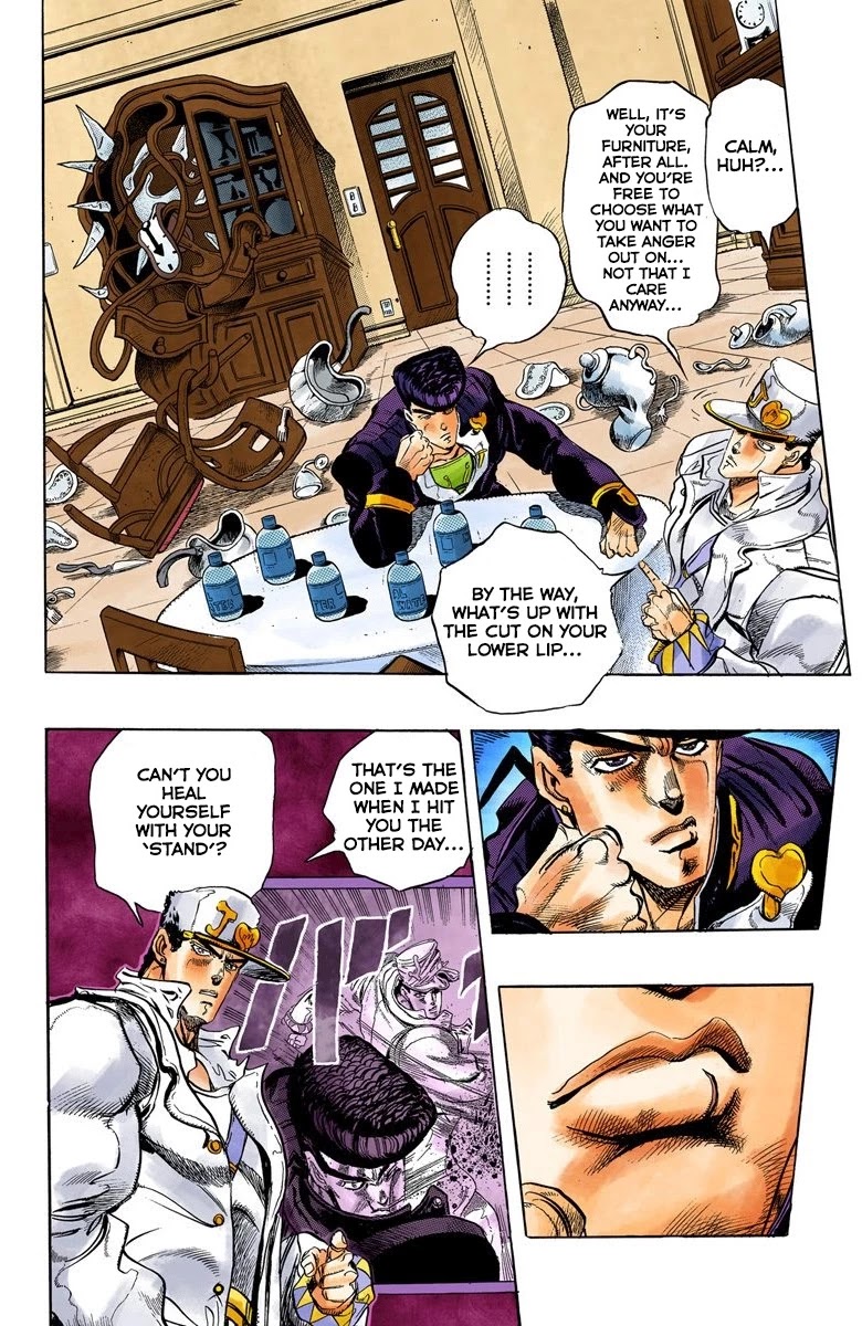 JoJo's Bizarre Adventure Part 4 - Diamond is Unbreakable (Official Colored) Chapter 6 page 5 - Chapter 6: Josuke Higashikata Meets Angelo! - Part 3