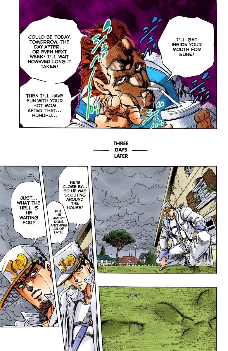 JoJo's Bizarre Adventure Part 4 - Diamond is Unbreakable (Official Colored) Chapter 6 page 8 - Chapter 6: Josuke Higashikata Meets Angelo! - Part 3