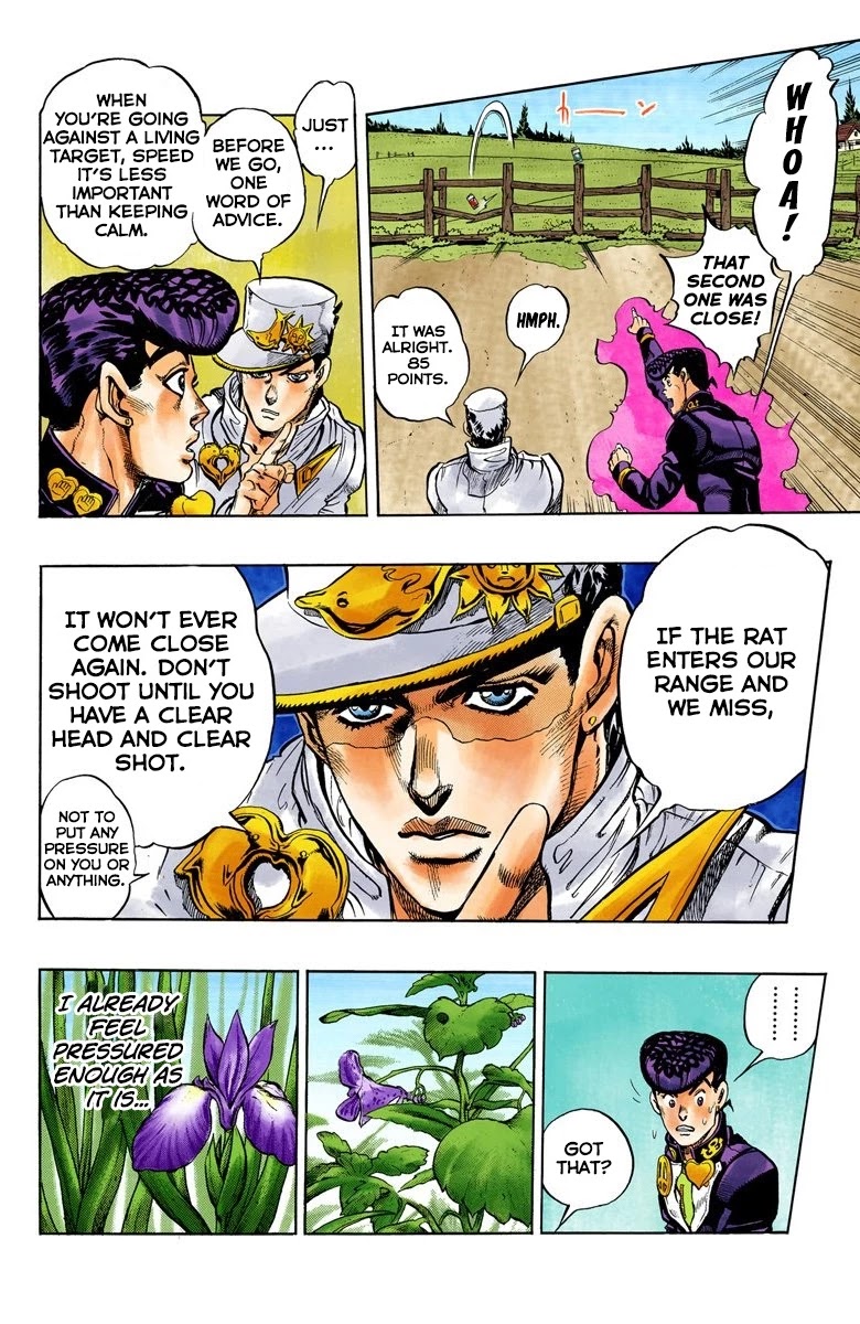 JoJo's Bizarre Adventure Part 4 - Diamond is Unbreakable (Official Colored) Chapter 60 page 11 - Chapter 60: Let's Go Hunting! - Part 1