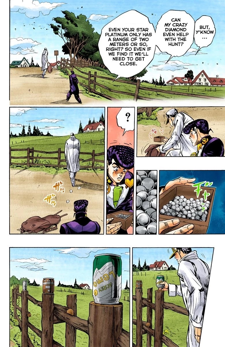 JoJo's Bizarre Adventure Part 4 - Diamond is Unbreakable (Official Colored) Chapter 60 page 7 - Chapter 60: Let's Go Hunting! - Part 1