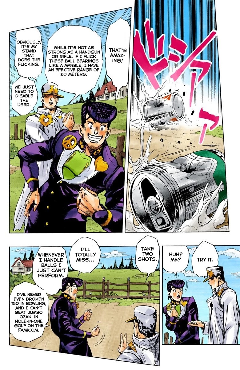 JoJo's Bizarre Adventure Part 4 - Diamond is Unbreakable (Official Colored) Chapter 60 page 9 - Chapter 60: Let's Go Hunting! - Part 1