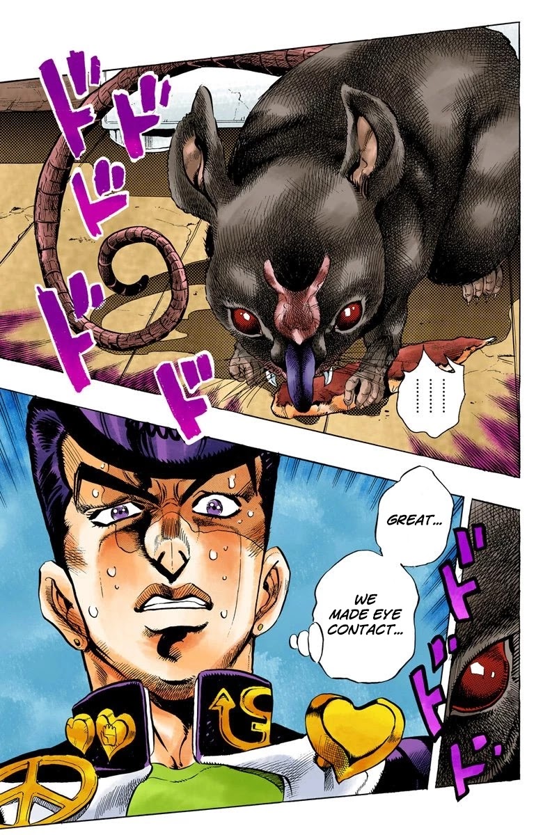 JoJo's Bizarre Adventure Part 4 - Diamond is Unbreakable (Official Colored) Chapter 61 page 11 - Chapter 61: Let's Go Hunting! - Part 2