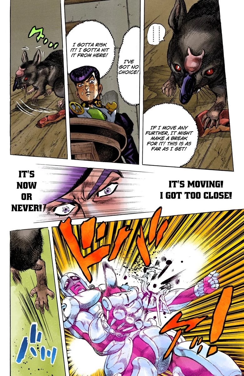 JoJo's Bizarre Adventure Part 4 - Diamond is Unbreakable (Official Colored) Chapter 61 page 16 - Chapter 61: Let's Go Hunting! - Part 2