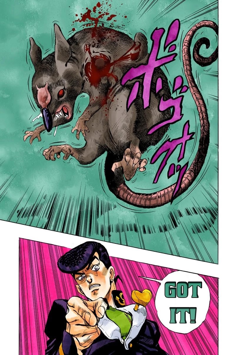 JoJo's Bizarre Adventure Part 4 - Diamond is Unbreakable (Official Colored) Chapter 61 page 17 - Chapter 61: Let's Go Hunting! - Part 2