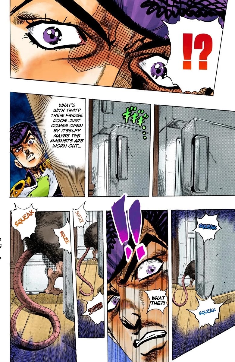 JoJo's Bizarre Adventure Part 4 - Diamond is Unbreakable (Official Colored) Chapter 61 page 8 - Chapter 61: Let's Go Hunting! - Part 2