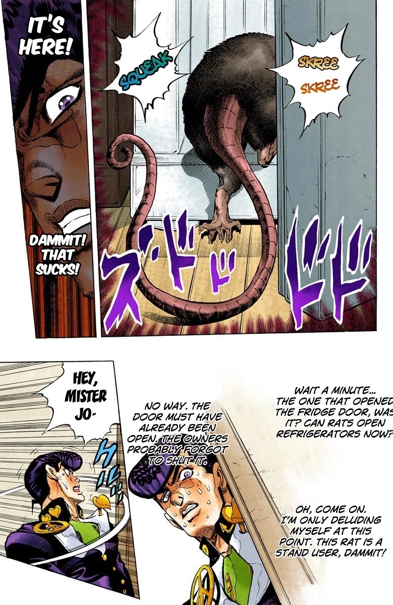 JoJo's Bizarre Adventure Part 4 - Diamond is Unbreakable (Official Colored) Chapter 61 page 9 - Chapter 61: Let's Go Hunting! - Part 2