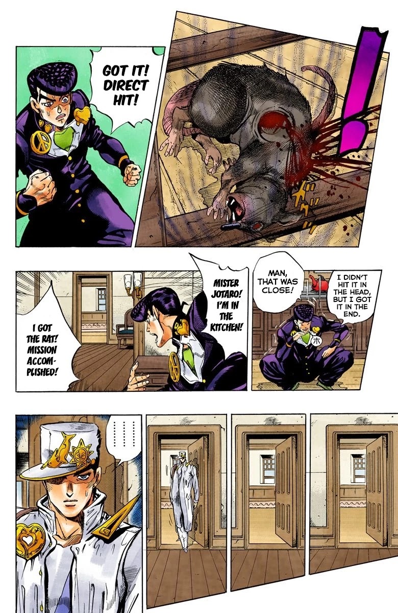 JoJo's Bizarre Adventure Part 4 - Diamond is Unbreakable (Official Colored) Chapter 62 page 11 - Chapter 62: Let's Go Hunting! - Part 3