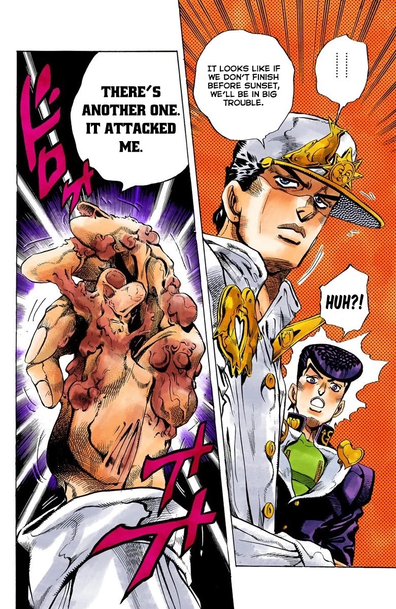 JoJo's Bizarre Adventure Part 4 - Diamond is Unbreakable (Official Colored) Chapter 62 page 13 - Chapter 62: Let's Go Hunting! - Part 3