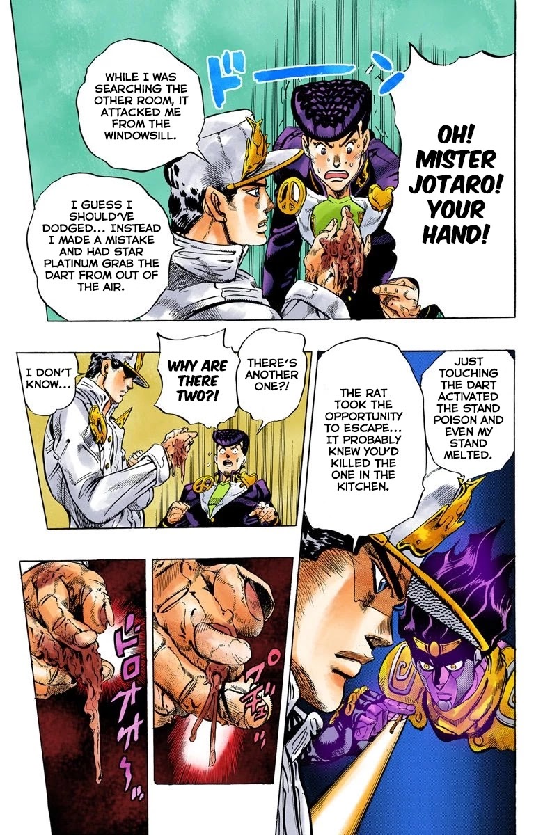 JoJo's Bizarre Adventure Part 4 - Diamond is Unbreakable (Official Colored) Chapter 62 page 14 - Chapter 62: Let's Go Hunting! - Part 3