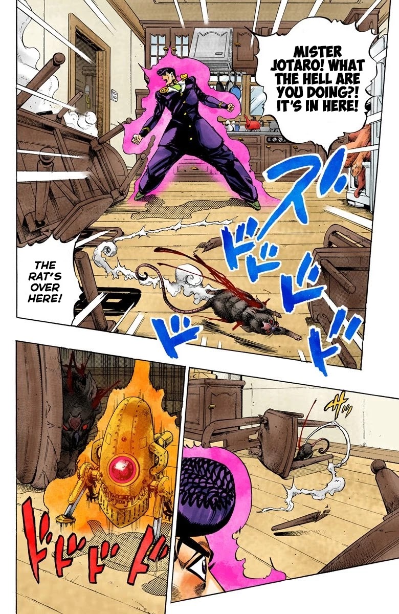 JoJo's Bizarre Adventure Part 4 - Diamond is Unbreakable (Official Colored) Chapter 62 page 5 - Chapter 62: Let's Go Hunting! - Part 3