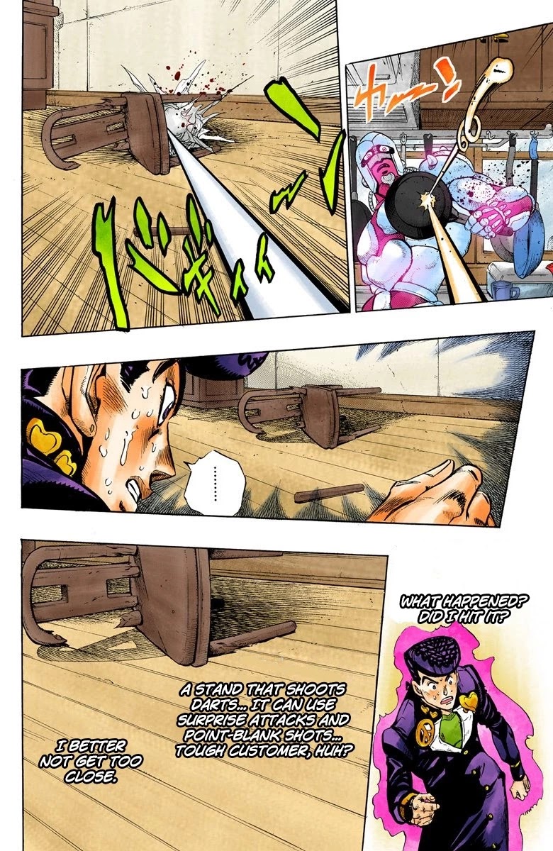 JoJo's Bizarre Adventure Part 4 - Diamond is Unbreakable (Official Colored) Chapter 62 page 9 - Chapter 62: Let's Go Hunting! - Part 3