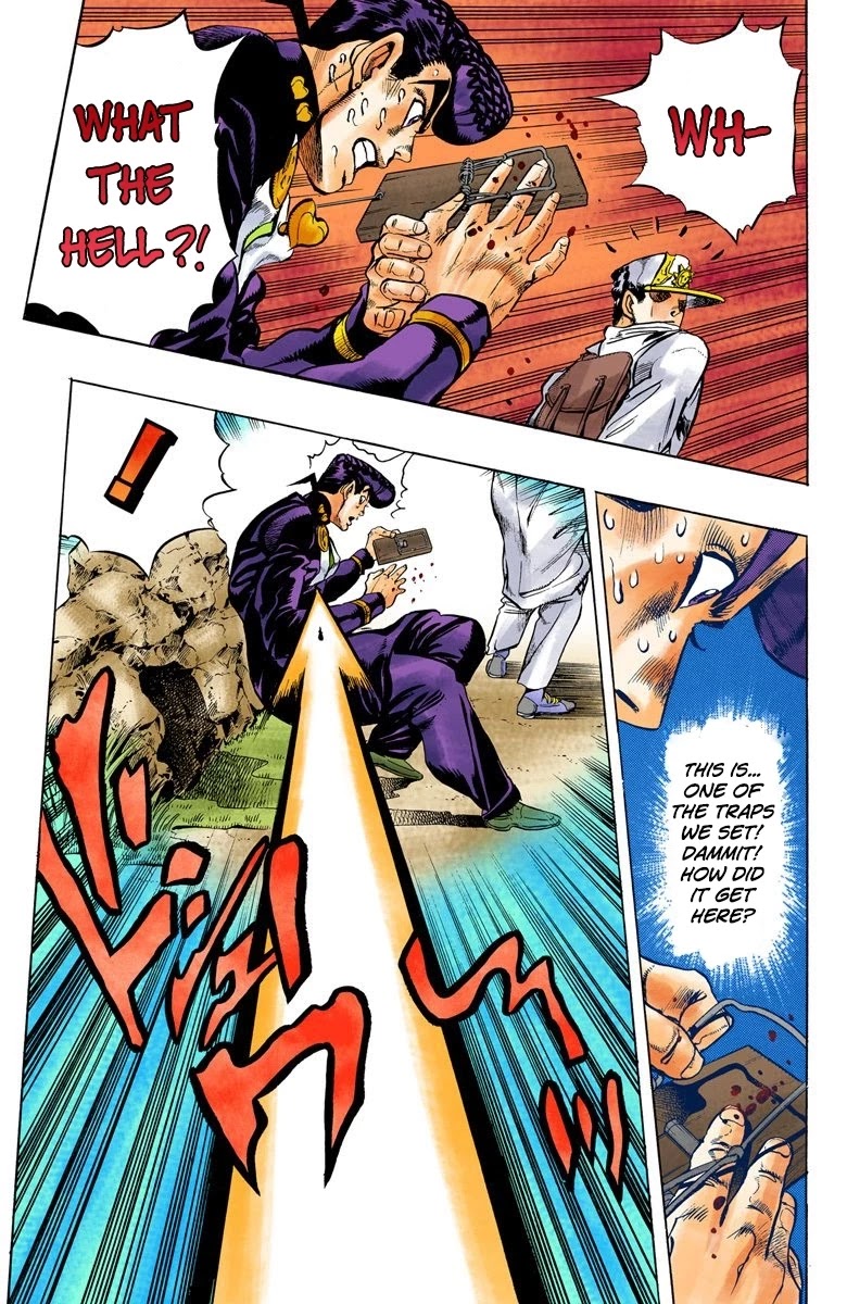 JoJo's Bizarre Adventure Part 4 - Diamond is Unbreakable (Official Colored) Chapter 63 page 16 - Chapter 63: Let's Go Hunting! - Part 4