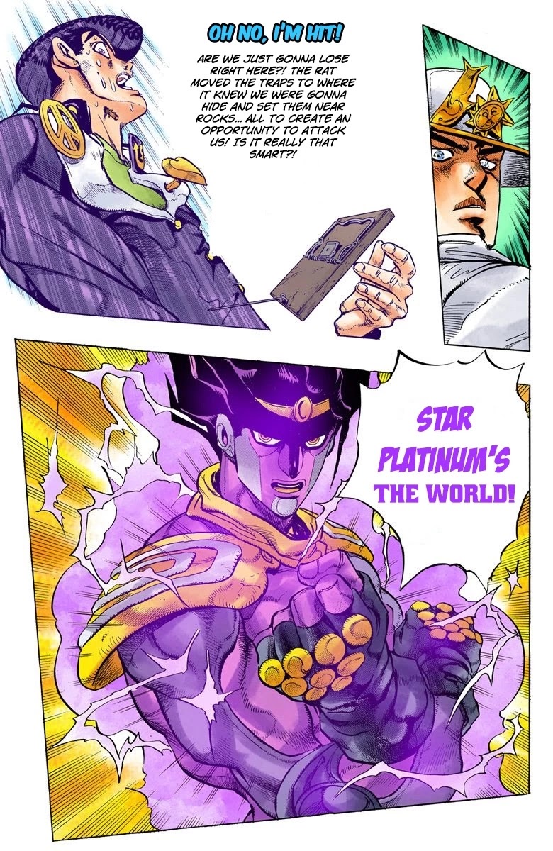 JoJo's Bizarre Adventure Part 4 - Diamond is Unbreakable (Official Colored) Chapter 63 page 18 - Chapter 63: Let's Go Hunting! - Part 4