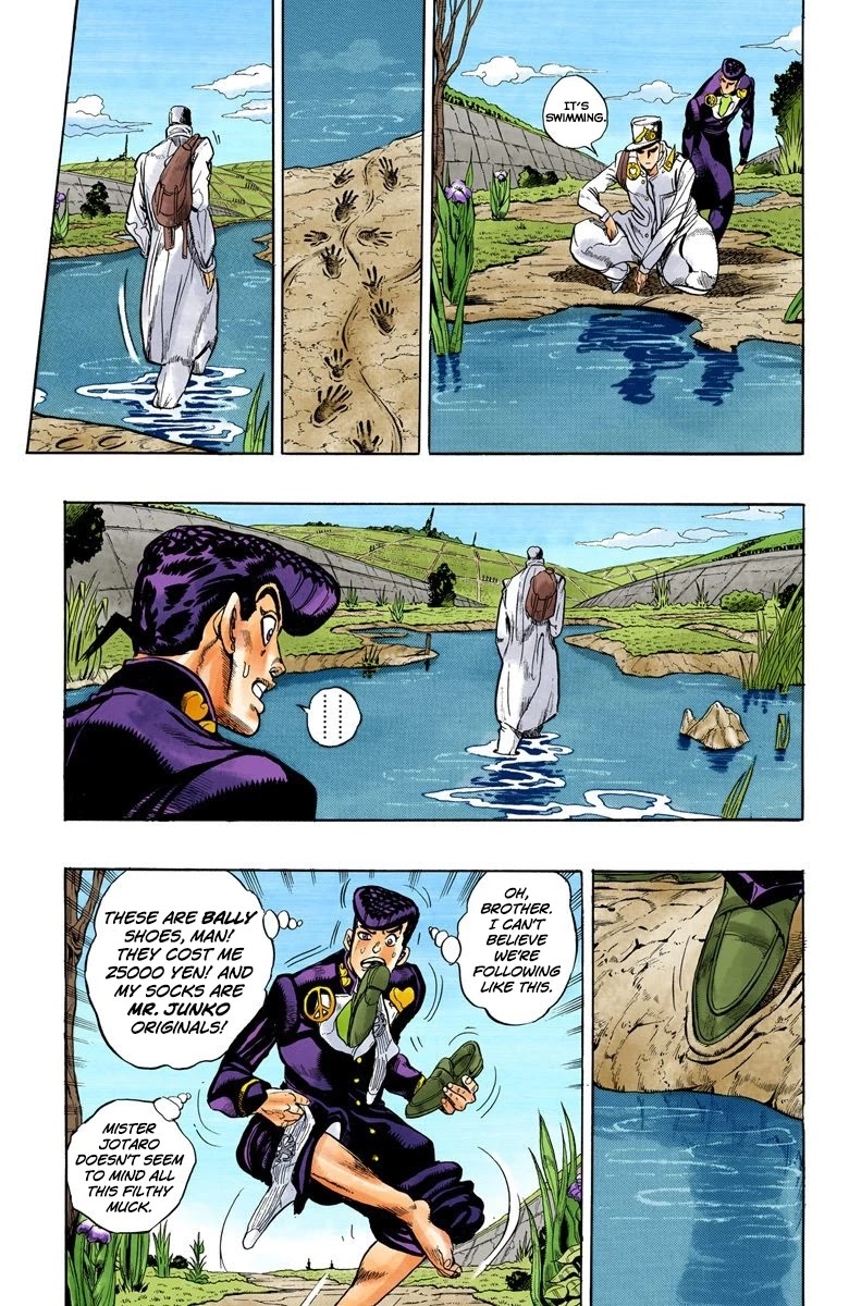 JoJo's Bizarre Adventure Part 4 - Diamond is Unbreakable (Official Colored) Chapter 63 page 8 - Chapter 63: Let's Go Hunting! - Part 4