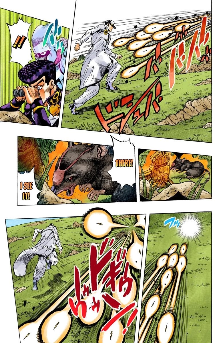 JoJo's Bizarre Adventure Part 4 - Diamond is Unbreakable (Official Colored) Chapter 64 page 10 - Chapter 64: Let's Go Hunting! - Part 5