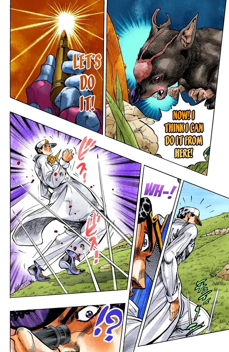 JoJo's Bizarre Adventure Part 4 - Diamond is Unbreakable (Official Colored) Chapter 64 page 11 - Chapter 64: Let's Go Hunting! - Part 5