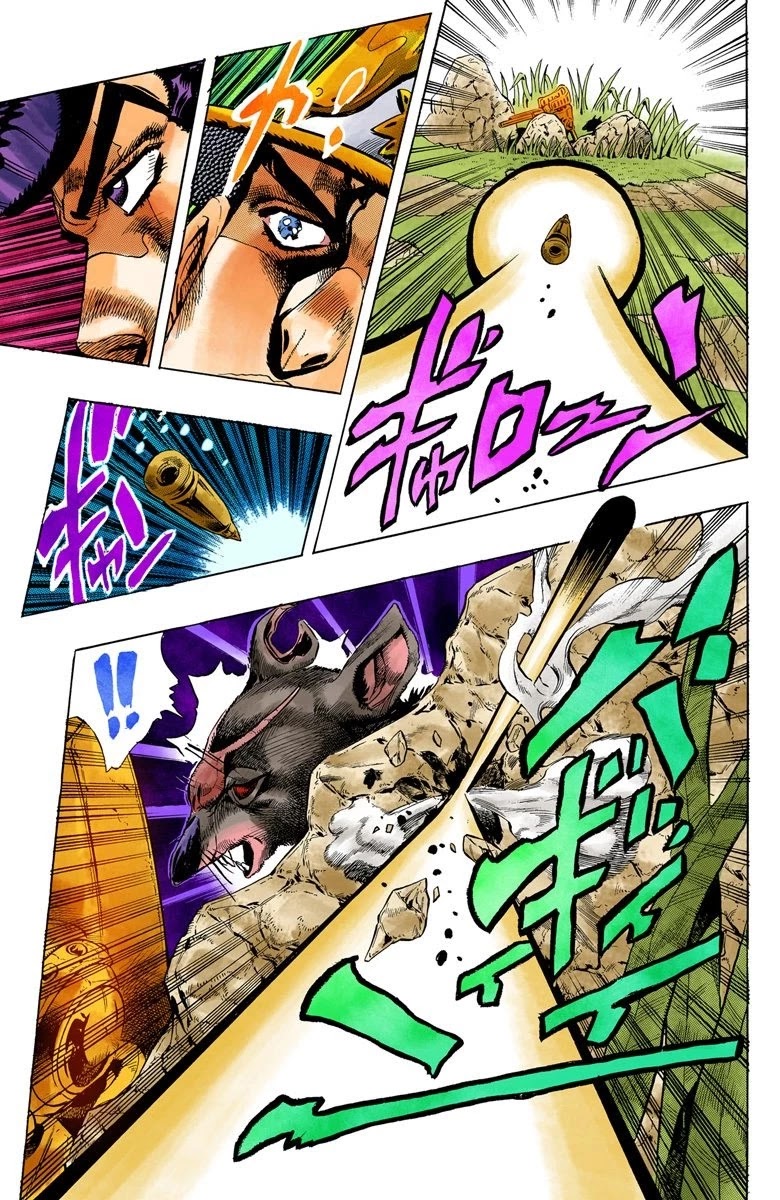 JoJo's Bizarre Adventure Part 4 - Diamond is Unbreakable (Official Colored) Chapter 64 page 16 - Chapter 64: Let's Go Hunting! - Part 5