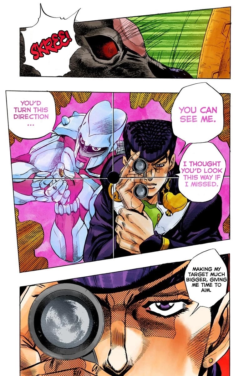 JoJo's Bizarre Adventure Part 4 - Diamond is Unbreakable (Official Colored) Chapter 64 page 18 - Chapter 64: Let's Go Hunting! - Part 5