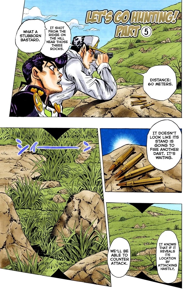 JoJo's Bizarre Adventure Part 4 - Diamond is Unbreakable (Official Colored) Chapter 64 page 2 - Chapter 64: Let's Go Hunting! - Part 5