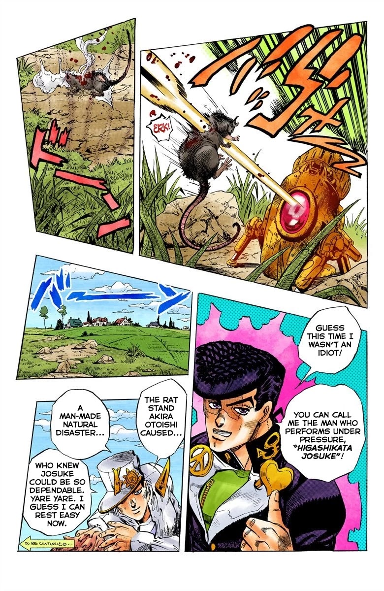 JoJo's Bizarre Adventure Part 4 - Diamond is Unbreakable (Official Colored) Chapter 64 page 20 - Chapter 64: Let's Go Hunting! - Part 5
