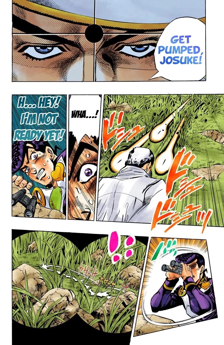 JoJo's Bizarre Adventure Part 4 - Diamond is Unbreakable (Official Colored) Chapter 64 page 7 - Chapter 64: Let's Go Hunting! - Part 5