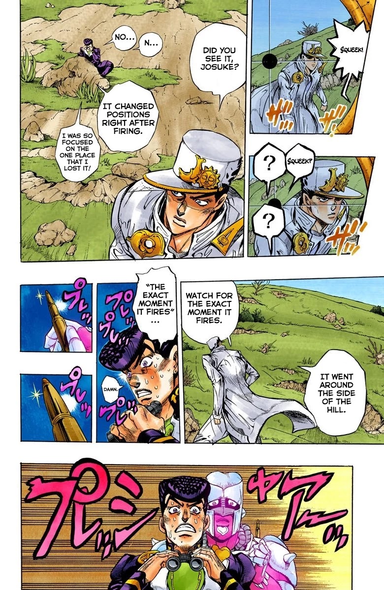 JoJo's Bizarre Adventure Part 4 - Diamond is Unbreakable (Official Colored) Chapter 64 page 9 - Chapter 64: Let's Go Hunting! - Part 5