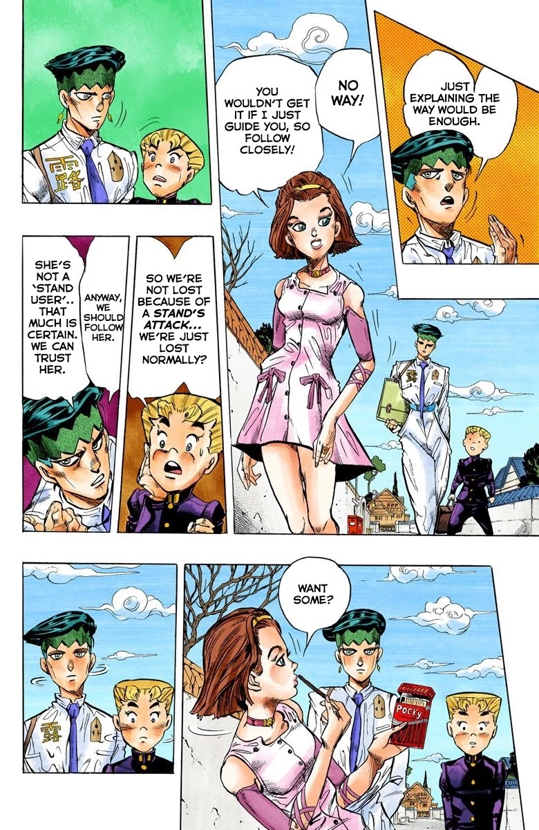 JoJo's Bizarre Adventure Part 4 - Diamond is Unbreakable (Official Colored) Chapter 66 page 11 - Chapter 66: Kishibe Rohan's Adventure - Part 2