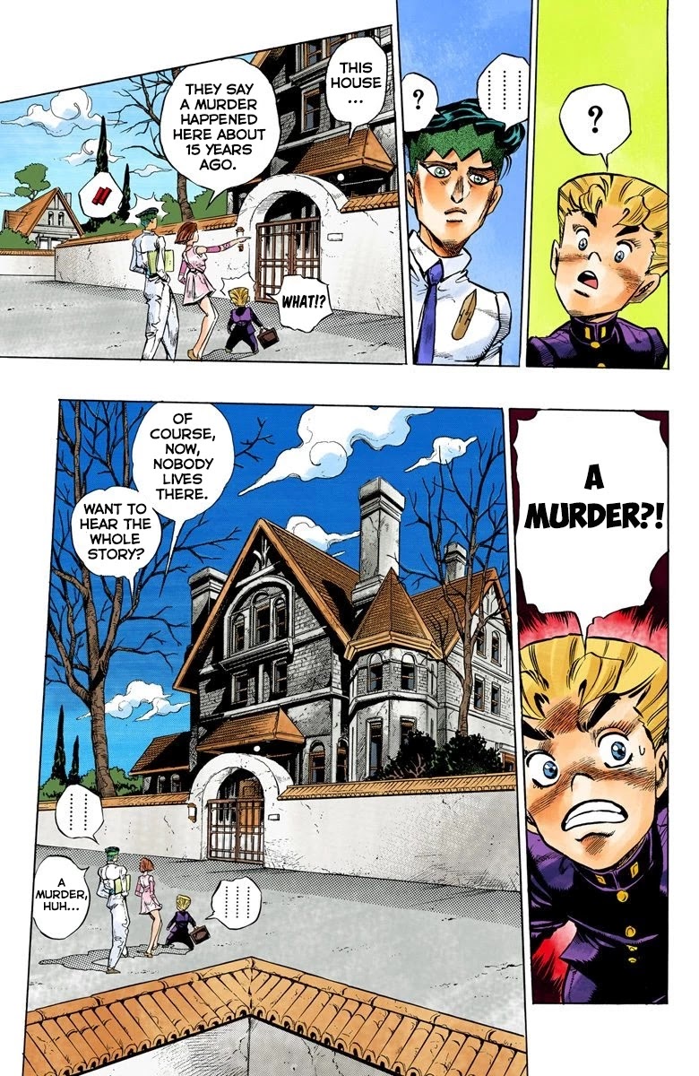 JoJo's Bizarre Adventure Part 4 - Diamond is Unbreakable (Official Colored) Chapter 66 page 14 - Chapter 66: Kishibe Rohan's Adventure - Part 2