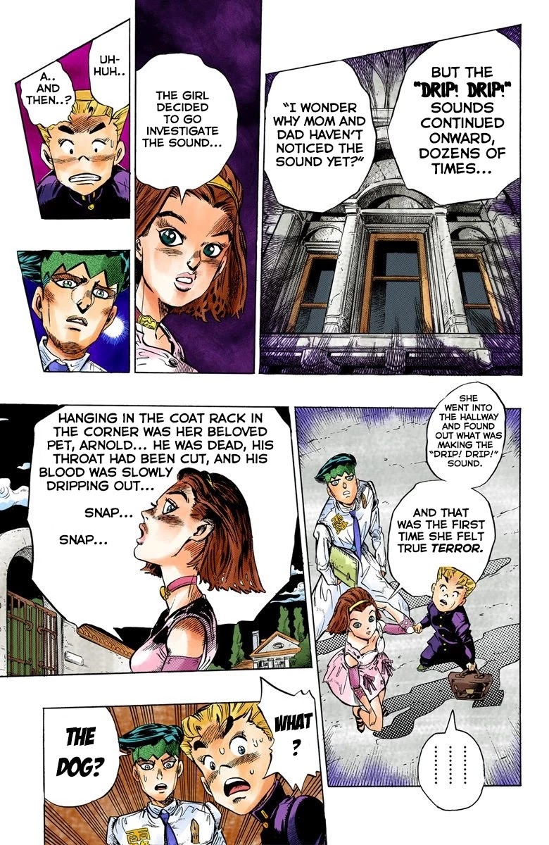 JoJo's Bizarre Adventure Part 4 - Diamond is Unbreakable (Official Colored) Chapter 66 page 16 - Chapter 66: Kishibe Rohan's Adventure - Part 2