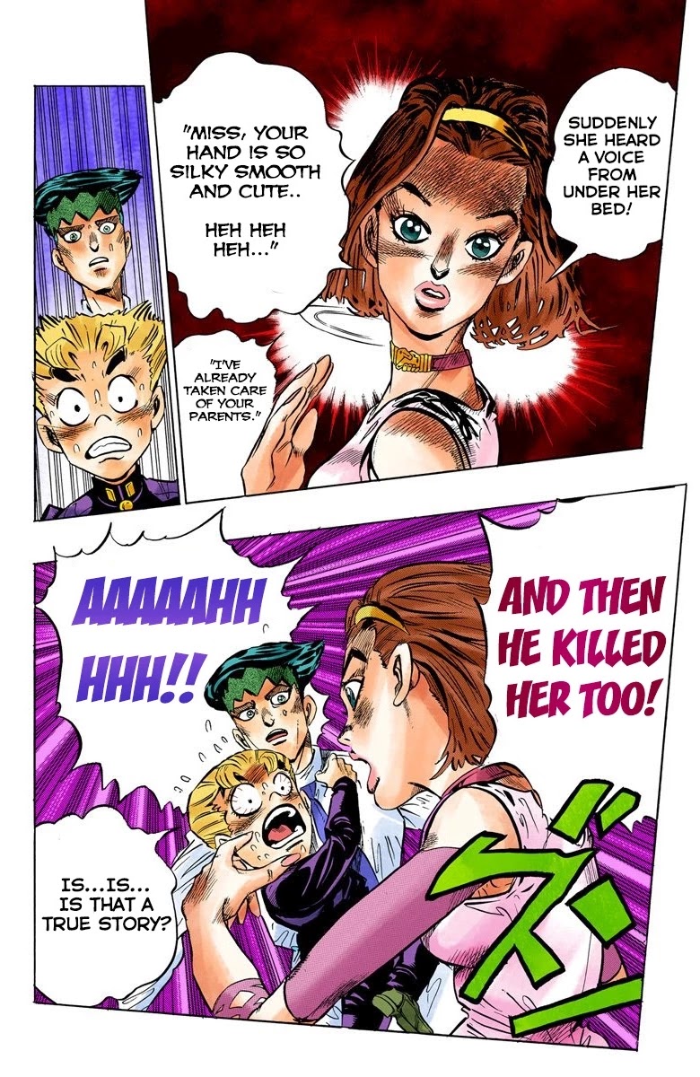 JoJo's Bizarre Adventure Part 4 - Diamond is Unbreakable (Official Colored) Chapter 66 page 17 - Chapter 66: Kishibe Rohan's Adventure - Part 2