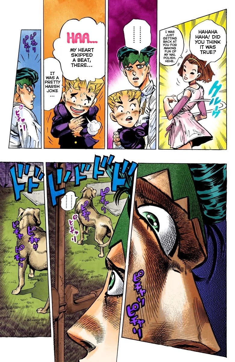 JoJo's Bizarre Adventure Part 4 - Diamond is Unbreakable (Official Colored) Chapter 66 page 18 - Chapter 66: Kishibe Rohan's Adventure - Part 2