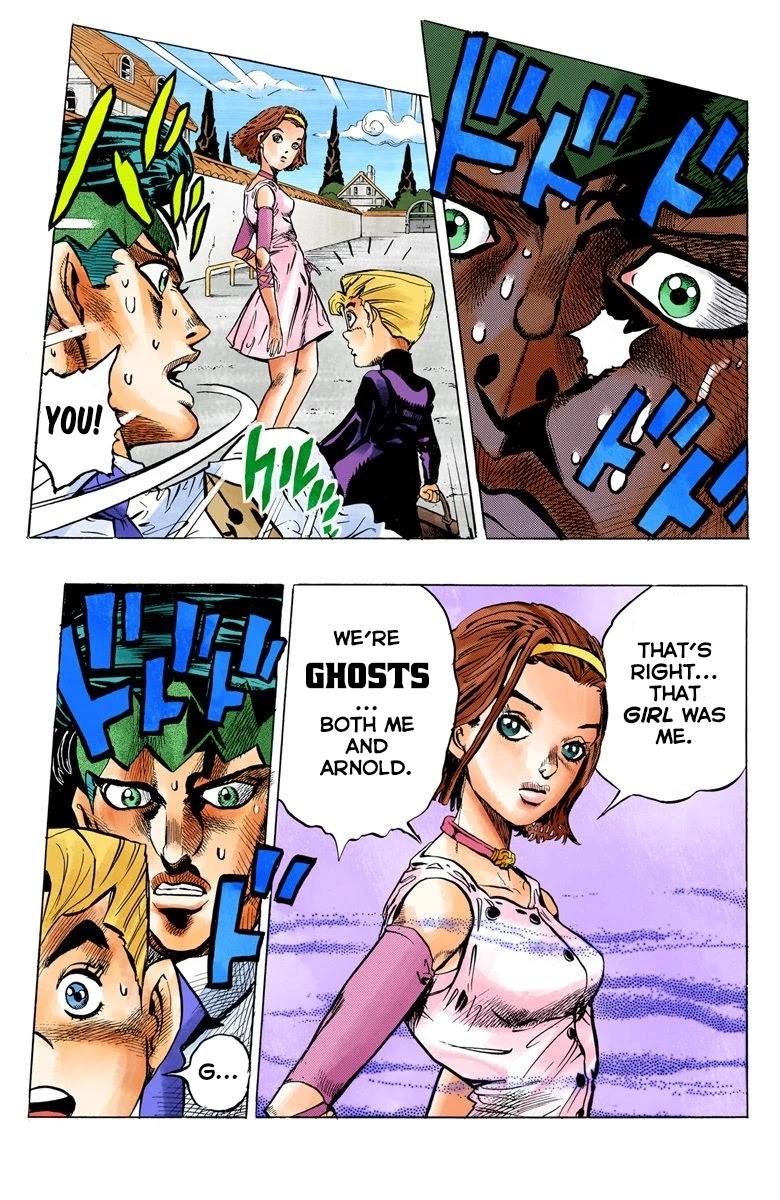 JoJo's Bizarre Adventure Part 4 - Diamond is Unbreakable (Official Colored) Chapter 66 page 20 - Chapter 66: Kishibe Rohan's Adventure - Part 2