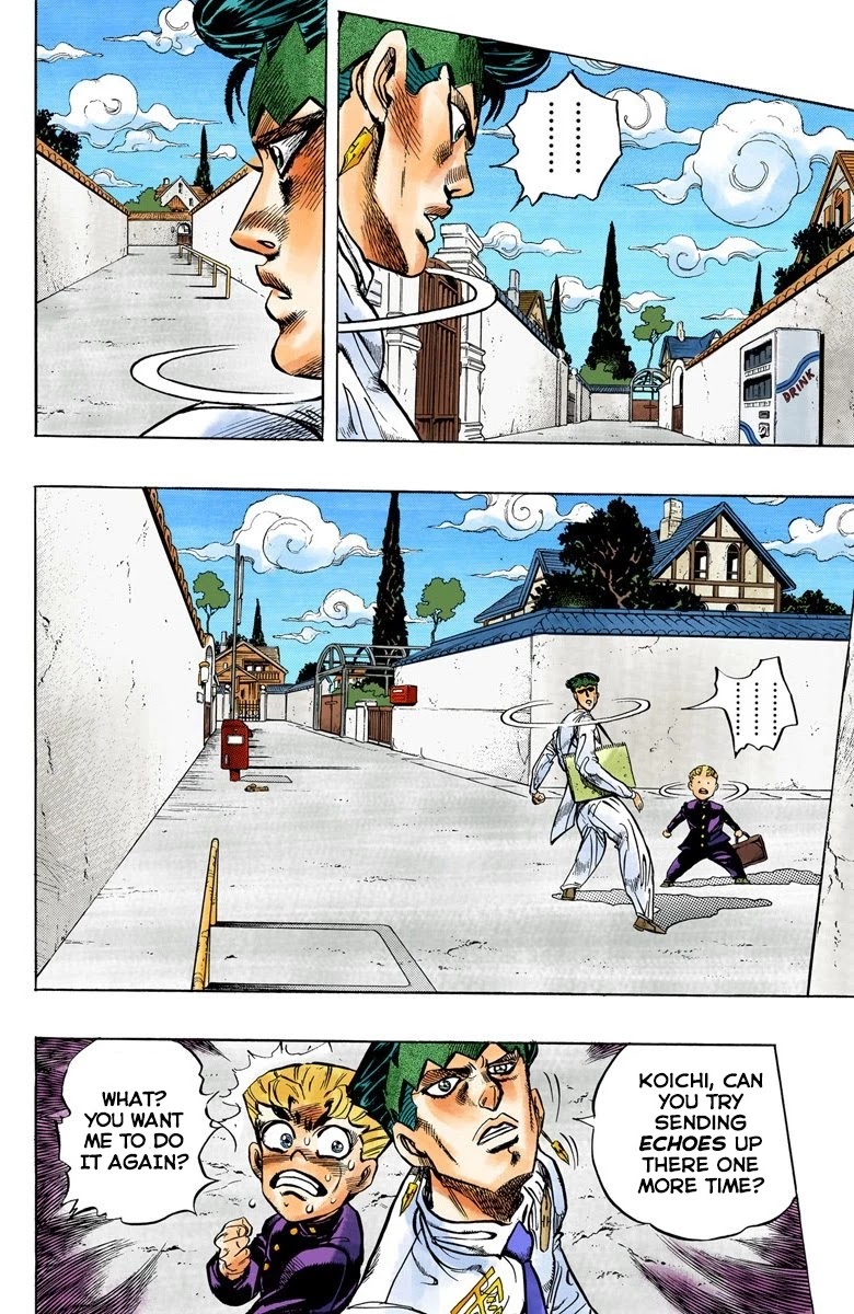 JoJo's Bizarre Adventure Part 4 - Diamond is Unbreakable (Official Colored) Chapter 66 page 3 - Chapter 66: Kishibe Rohan's Adventure - Part 2
